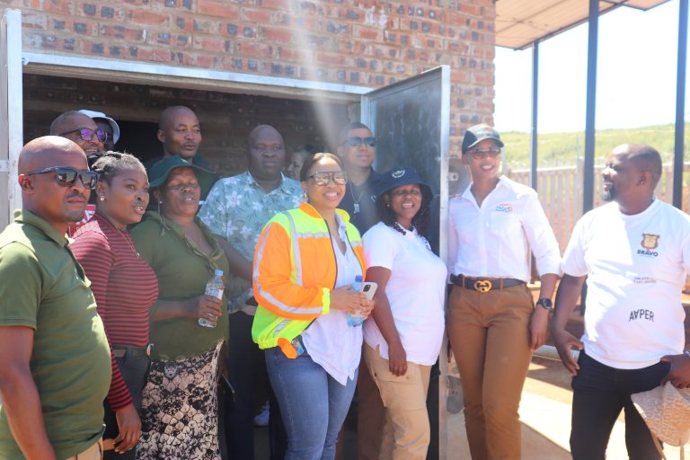 Completed water infrastructure at Mahehle Village, Ubuhlebezwe, Harry Gwala District, handed over March 2026