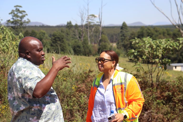 Completed water infrastructure at Mahehle Village, Ubuhlebezwe, Harry Gwala District, handed over March 2026