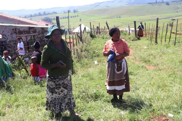 Completed water infrastructure at Mahehle Village, Ubuhlebezwe, Harry Gwala District, handed over March 2026